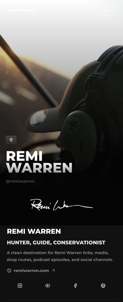 Preview of Remi Warren's BrandPage